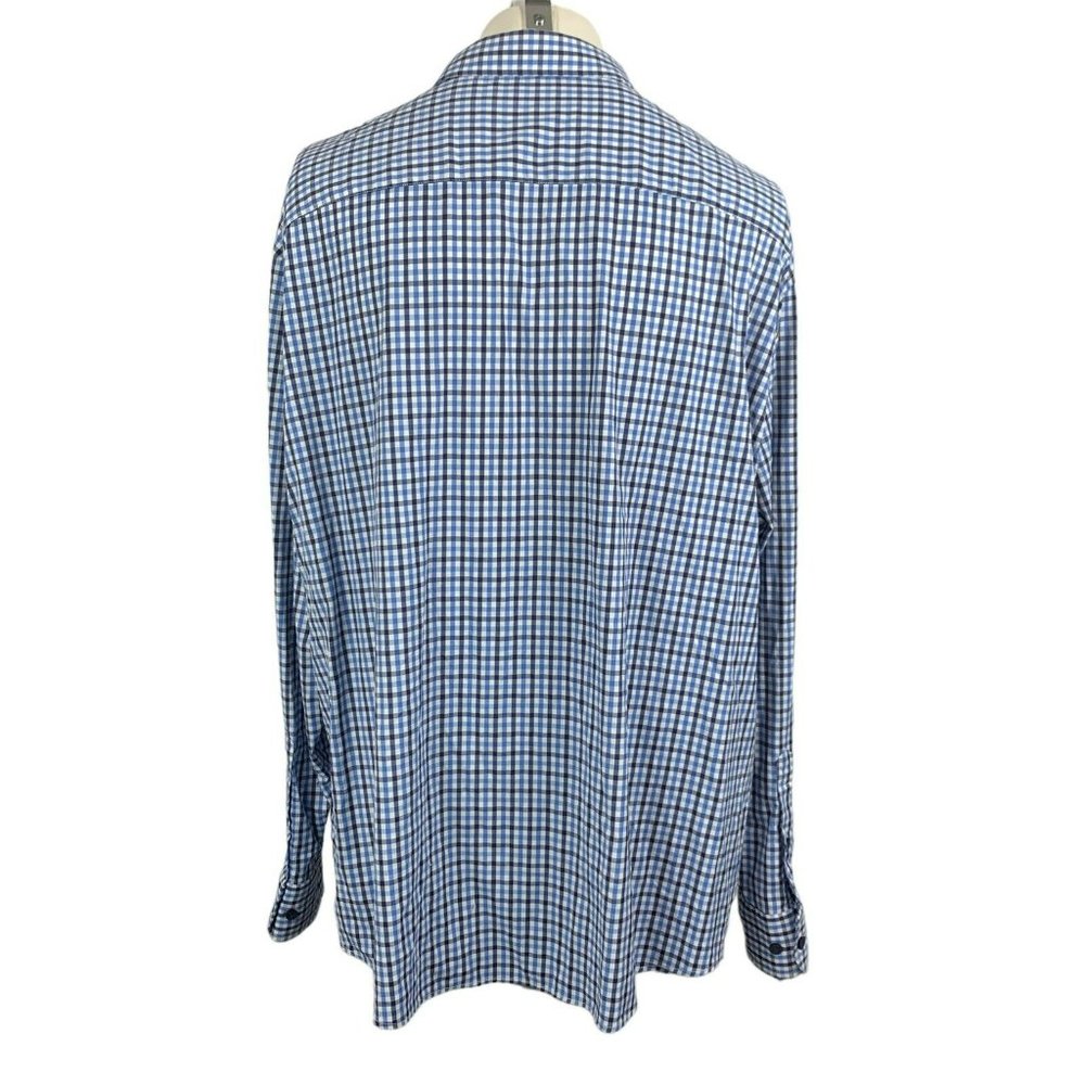 Untuckit Simmons Check Button Down Long Sleeve Sh… - image 6